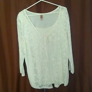 Women's long sleeve double shirt